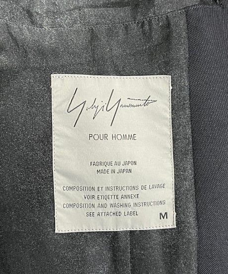 1997SS yohji yamamoto pour homme vintage 3釦ジャケット（HU-J29-235）