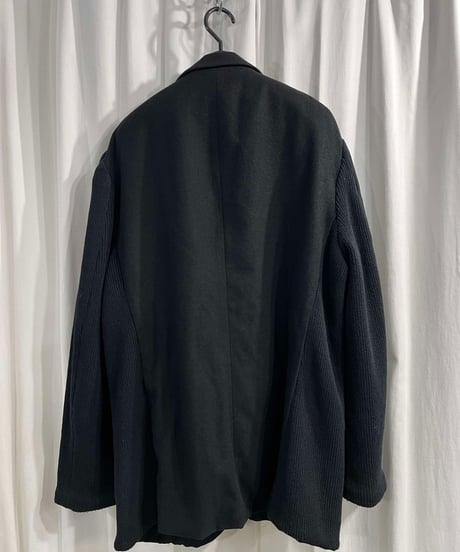 1996AW yohji yamamoto pour homme vintage 素材切り替えジャケット（HG-J45-154）