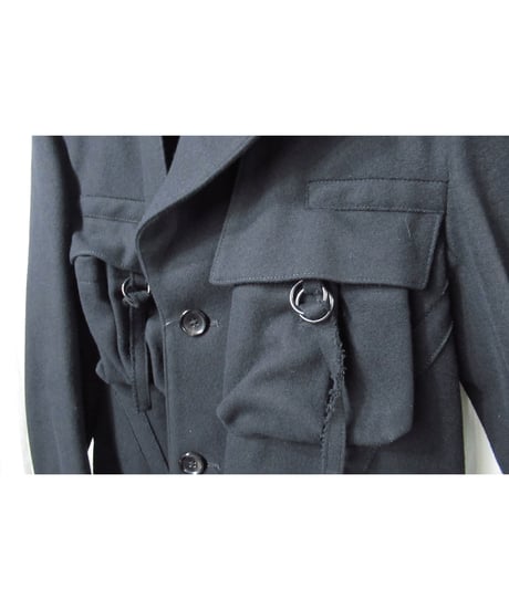 Y’s for men yohji yamamoto ミリタリーデザインコート （MX-C03-104）
