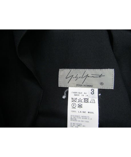 19ss yohji yamamoto POUR HOMME 袴ワイドパンツ