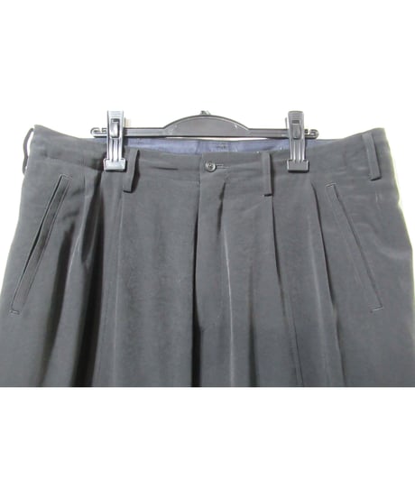 17ss yohji yamamoto pour homme  多釦 アシメリーデザインパンツ（HD-P60-500）