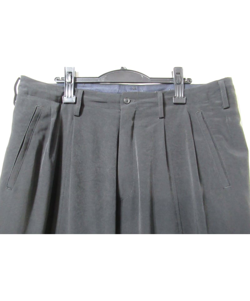 17ss yohji yamamoto pour homme 多釦 アシメリーデザインパンツ
