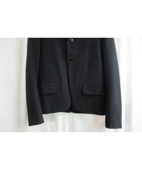 Y's yohji yamamoto 黒 変形襟デザインジャケット YX-J03-104