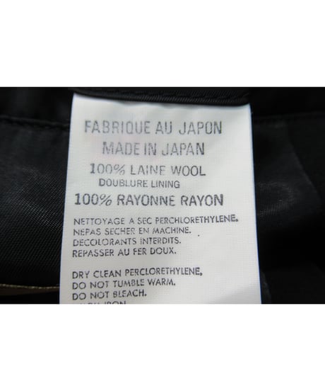 90’s Y’s for men yohji yamamoto vintage パチポケットデザイン ノーカラージャケット（MI-J04-100）