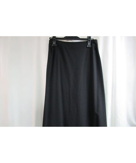 Y's yohji yamamoto ボックスプリーツスリット ロングスカート YU-S18-100