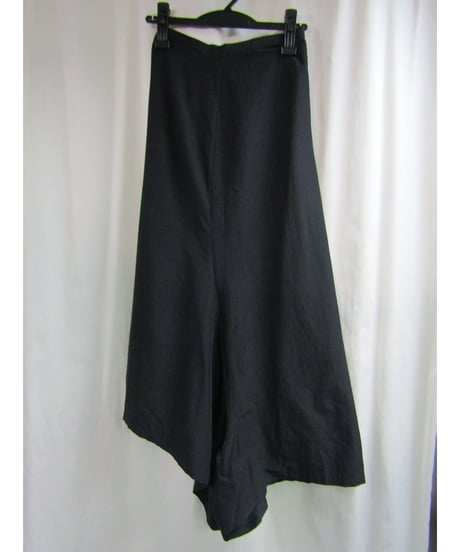 Y's yohji yamamoto アシメトリーサルエル風デザインスカート YT-S22-906