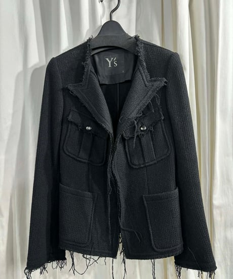 Y's yohji yamamoto ほつれニットジャケット（YD-J29-106）