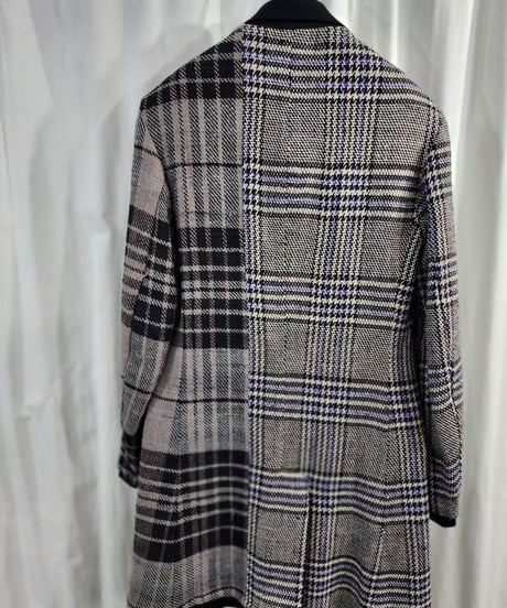 2020aw yohji yamamoto pour homme アシンメトリーリバーシブルロングジャケット (HR-J17-874)