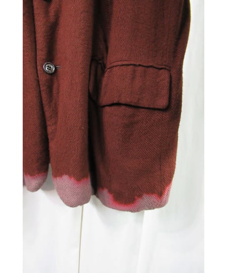 AD1993 COMME des GARCONS HOMME PLUS 脱色期 裾脱色デザインジャケット PJ-04023M