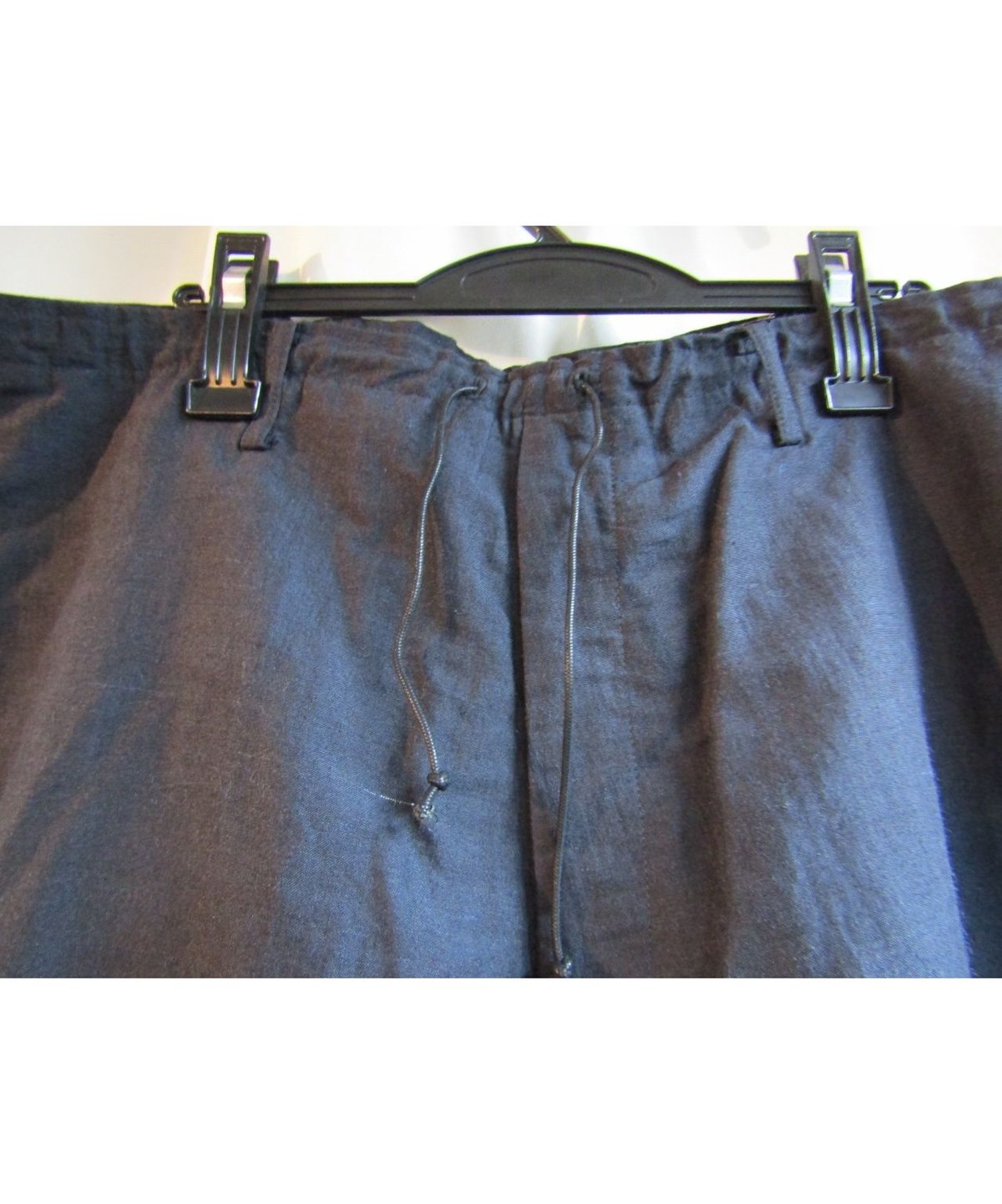 美品　ワイズフォーメン　MN-P11-900 ブラック スラックス　紐パン Y's for men-ワイズフォーメン】KATSURAGI SIDE TAPE PANTS