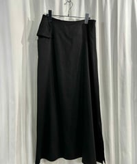Yohji Yamamoto+NOIR デザインロングスカート 2018SS yohji yamamoto +NOIR デザインロングスカート（NW-S09-
