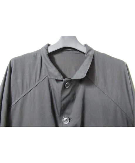 19ss yohji yamamoto pour homme  スリーブ パチポケットデザイン ロングコート（HH-C09-039）
