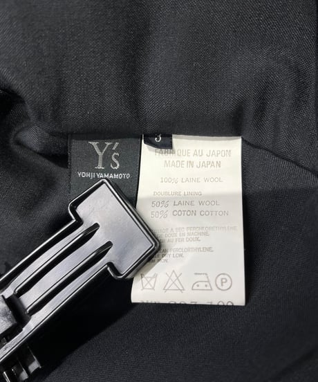 Y's yohji yamamoto チェスターコート（YT-C07-100）