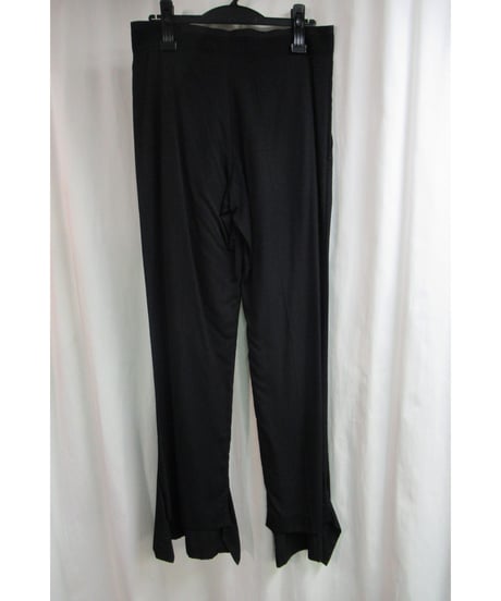新品 04ss yohji yamamoto femme 裾フレアデザインパンツ FZ-P06-201