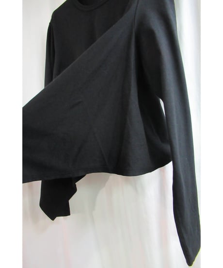 camphor tree  アシメトリーショートカットソー M size