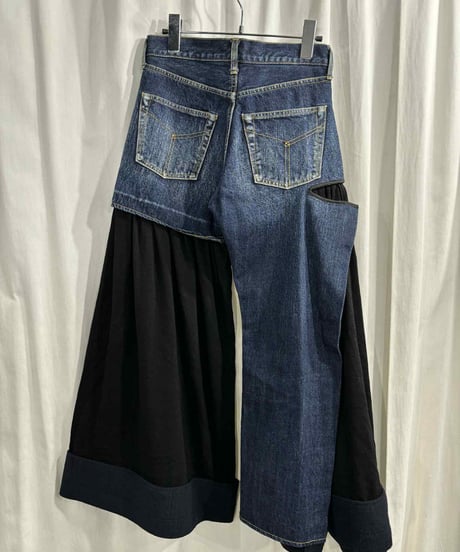 2008SS yohji yamamoto femme デニムパンツ（FM-P05-802）