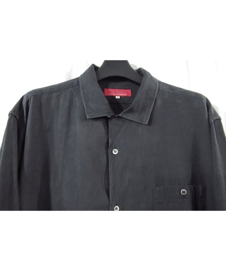 90's 赤タグ Y’s for men yohji yamamoto vintage コットン シンプルブラウス（MC-B50-097）