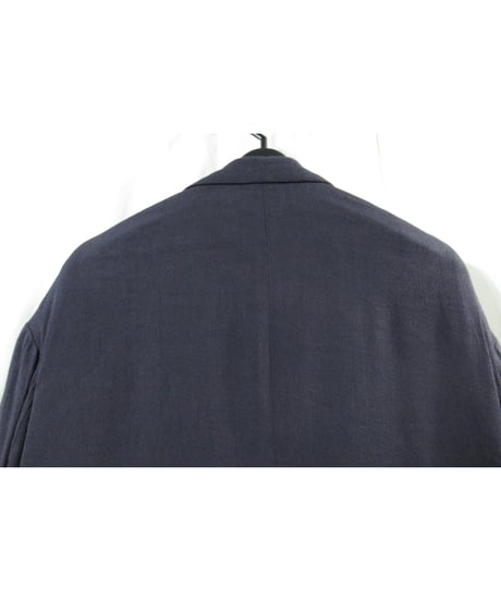 SAMPLE 90’s yohji yamamoto pour homme vintage 紺 ピークドラペルデザインジャケット（HJ-19）