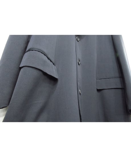 96aw yohji yamamoto pour homme vintage 襟デザイン ロングジャケット（HG-J10-123）