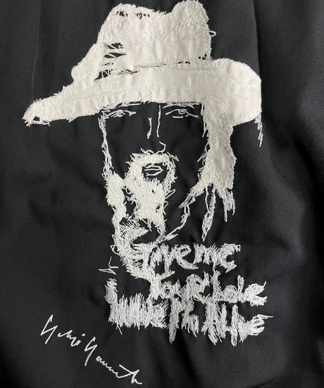 2020SS yohji yamamoto pour homme ヨウジ刺繍バルーンパンツ（HN-P90-102）