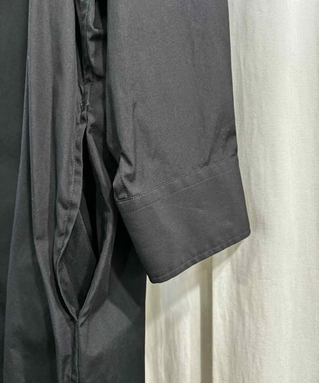 BLACK Scandal yohji yamamoto スペアカラー ロングブラウス（NH-B29-001）