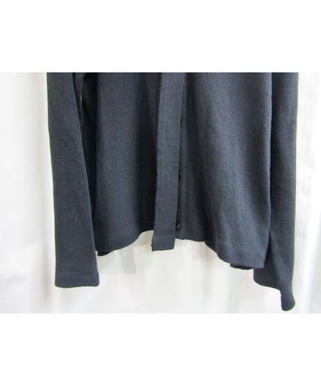 11aw yohji yamamoto pour homme 変形デザインカットソーカーディガン HP-T31-078