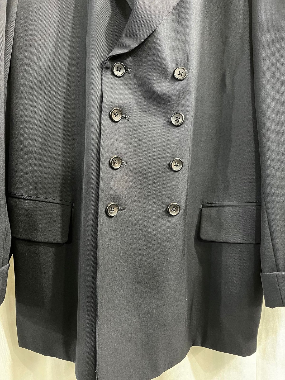 1992AW yohji yamamoto pour homme ダブルロングジャケット(HS 1992AW yohji yamamoto pour homme ダブルロングジャケット(HS