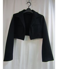 92aw yohji yamamoto femme vintage ボタンレスショートジャケット FS-J15-114