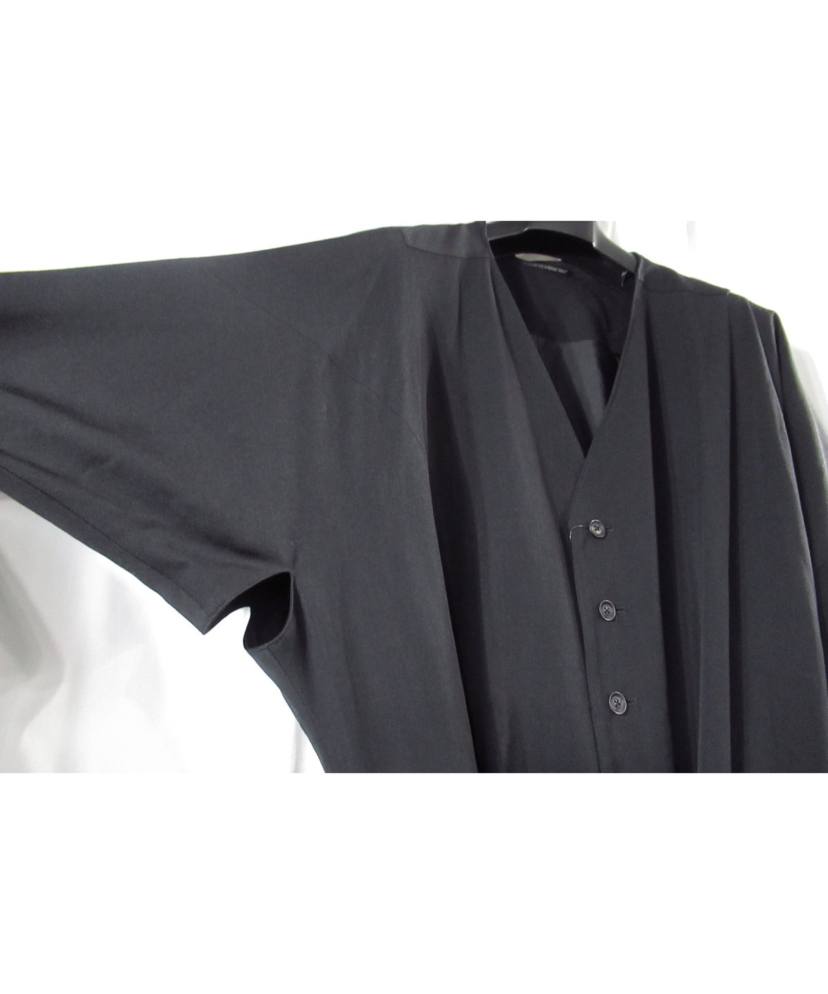 18aw yohji yamamoto pour homme ベルト付き 多釦 ドルマンスリー 