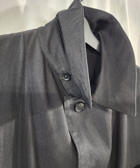 2017ss yohji yamamoto pour homme チェスタージャケット (HD-J04-100)