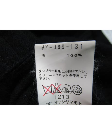 15aw yohji yamamoto pour homme ファスナーデザインジャケット HY-J69-131