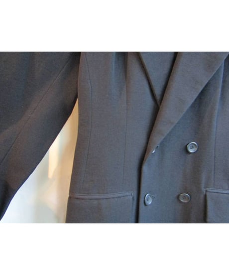 90's Y's yohji yamamoto vintage ピークドラペルダブルジャケット YE-J01-121