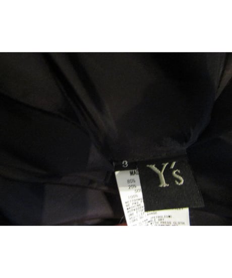 Y's yohji yamamoto ワイドサルエルパンツ YR-P14-108