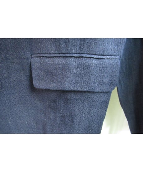 80’s COMME des GARCONS HOMME PLUS vintage 麻 袖切り替えデザインジャケット PJ-11070S