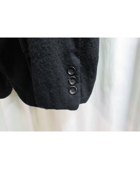 AD1994 COMME des GARCONS HOMME PLUS 縮絨 フロントジッパー 切替コーデュロイジャケット⑦ PJ-04003S