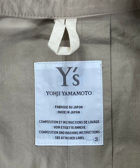 SAMPLE Y's yohji yamamoto デザインワンピース（YB-D25-022）