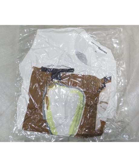 未使用・未開封品 COMME des GARSONS PARFUMS 真空パック プリント半袖カットソー