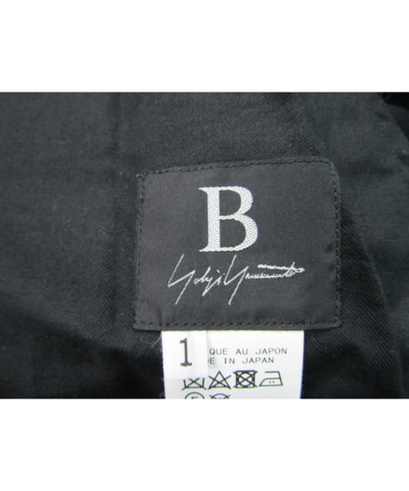 19ss B yohji yamamoto +noir ボタンデザインパンツ NH-P52-101