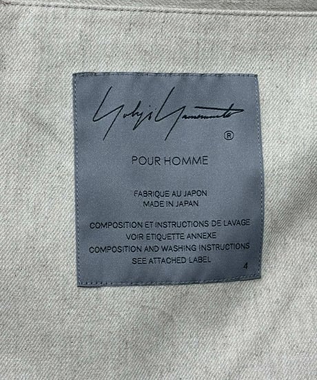 2023SS yohji yamamoto pour homme パッチワークジャケット（HZ-J69-305）