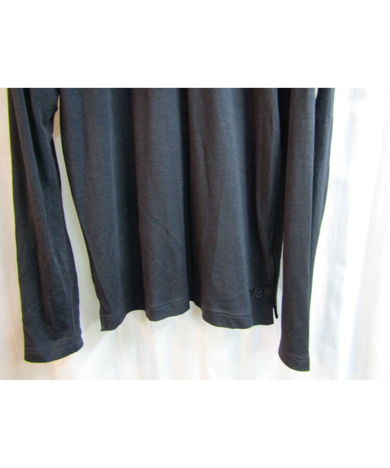 Y-3 yohji yamamoto レオパード切替 ヘンリーネックカットソー 3C-1 |