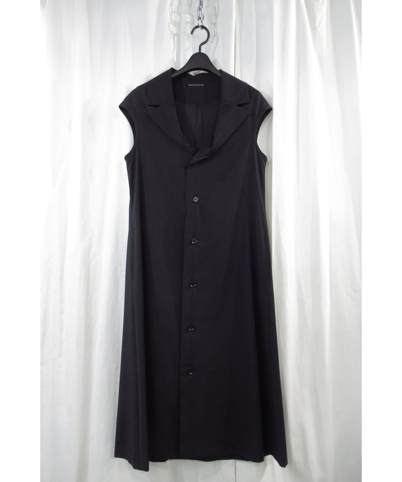 yohji yamamoto +noir スリーブレス ロングワンピース（NJ-D14-195 