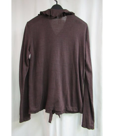 AD1997 tricot COMME des GARCONS フリルデザインカーディガン TT-100220