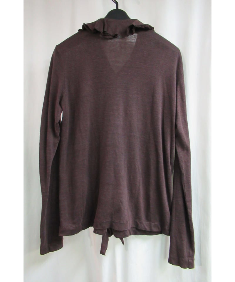 AD1997 tricot COMME des GARCONS フリルデザインカーディガン T