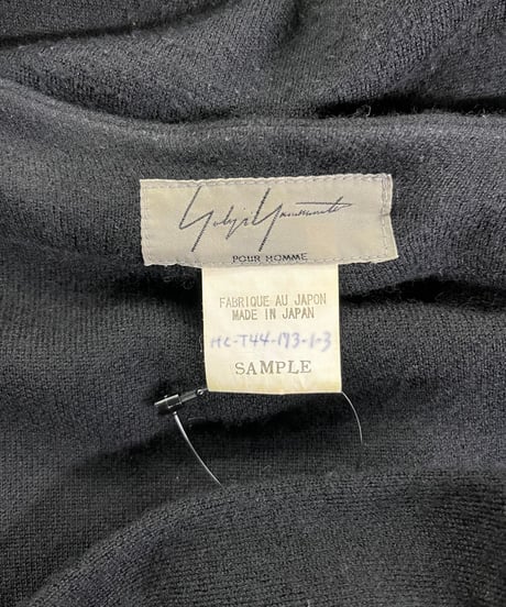 SAMPLE 2010AW yohji yamamoto pour homme カットソージャケット（HC-T44-173）