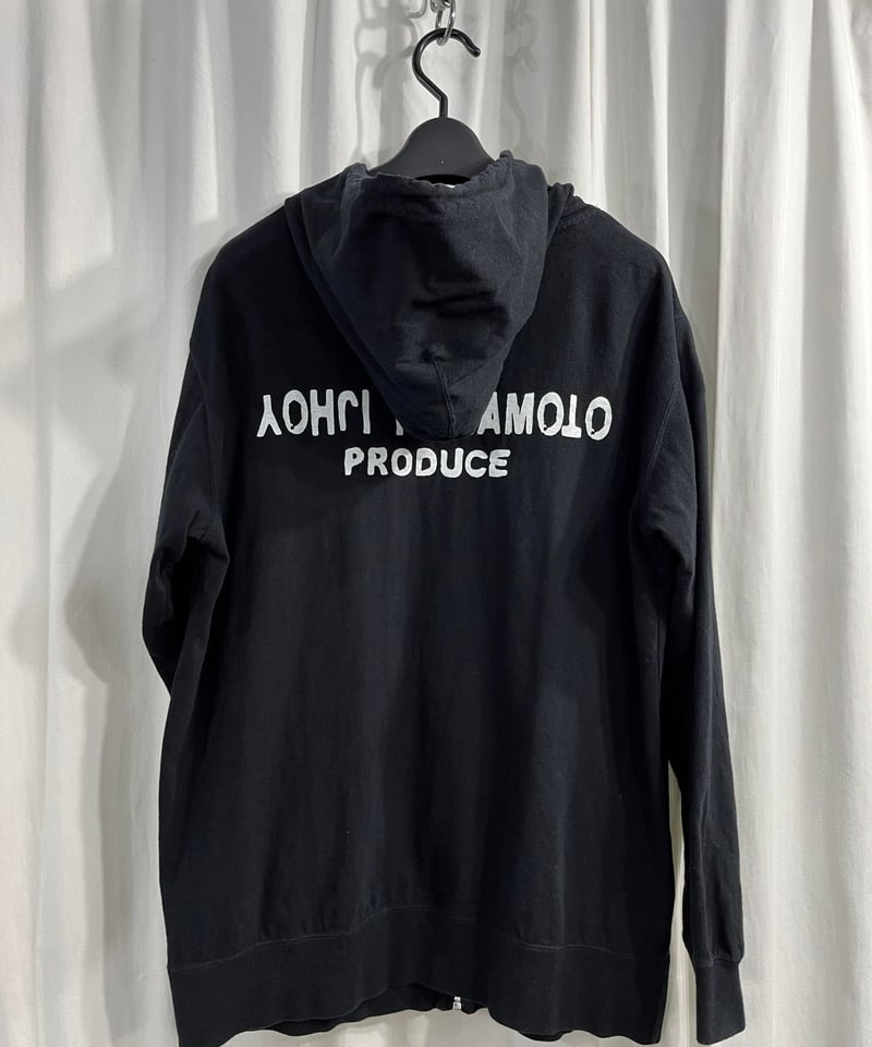 2018SS yohji yamamoto PRODUCE ジップパーカー(HW-T96-99 2018SS yohji yamamoto PRODUCE ジップパーカー(HW-T96-99