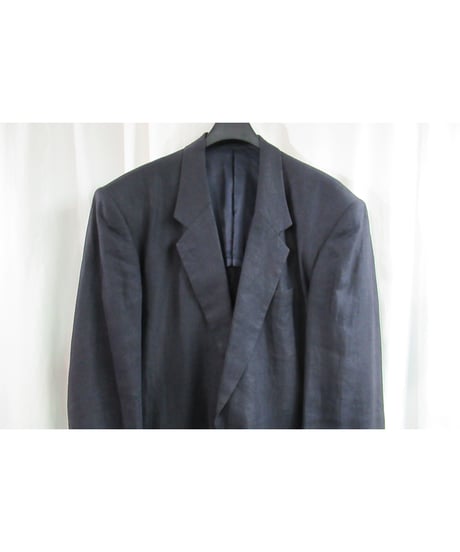 80's Y's for men yohji yamamoto vintage 麻 シンプルジャケット MR-J10-304