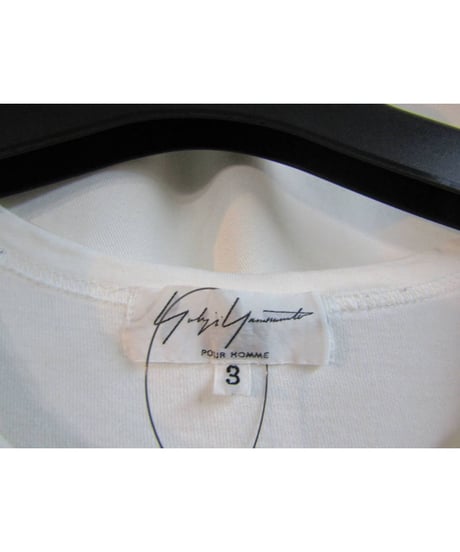 10ss yohji yamamoto pour homme プリントノースリーブTシャツ② HJ-T84-068