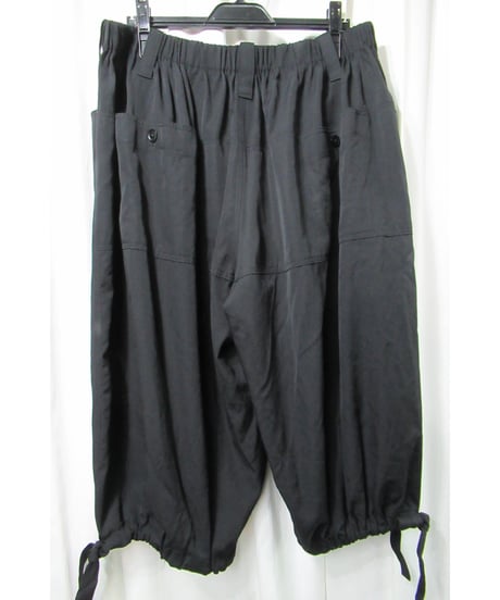 13ss yohji yamamoto pour homme ポケット 切替えデザイン バルーンパンツ（HX-P47-100）