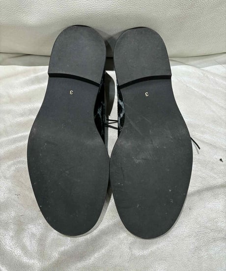 美品 2019SS yohji yamamoto pour homme シューズ（HH-E34-863）