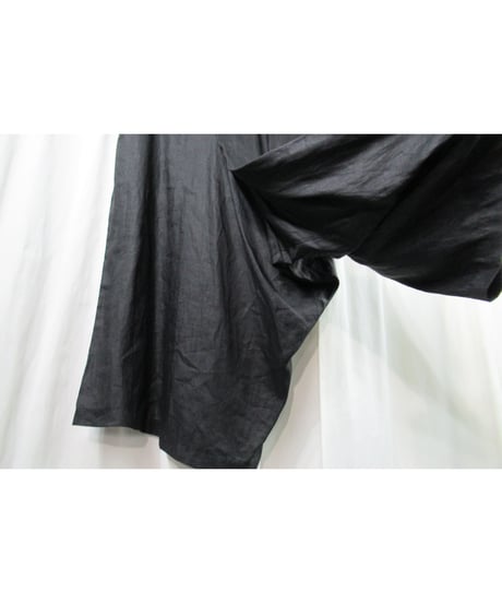 05ss yohji yamamoto femme 麻 変形デザイン サルエルパンツ（FY-P13-301）